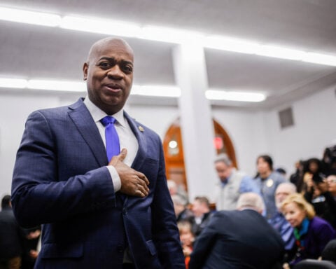 New Jersey mayor charged with trespassing at US immigration detention center