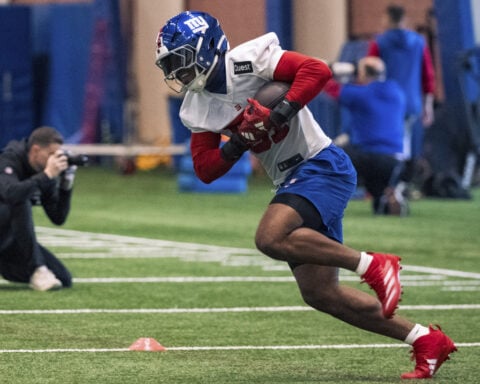 Giants' 1st-round pick Abdul Carter chooses No. 51 after headline-making search