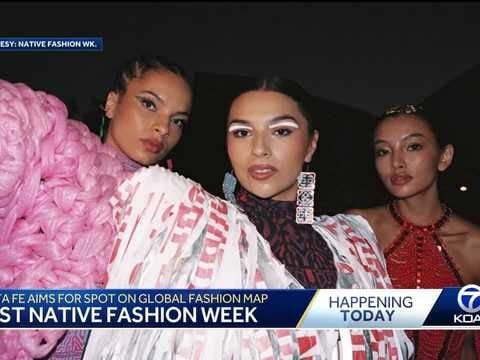 Indigenous designers take center stage at Native Fashion Week in Santa Fe