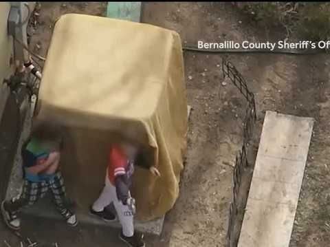 BCSO drone video shows children with loaded gun