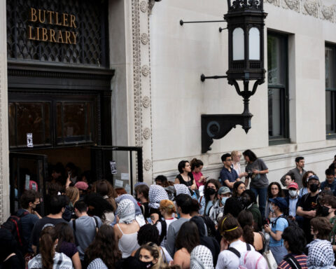 Columbia University suspends more than 65 students over library occupation