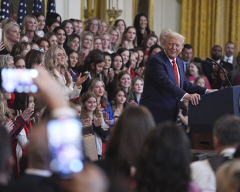 Transgender issues are a strength for Trump, AP-NORC poll finds