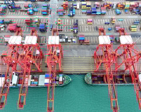 For 12 hours, zero ships left China bound for California’s top ports. That hasn’t happened since the pandemic