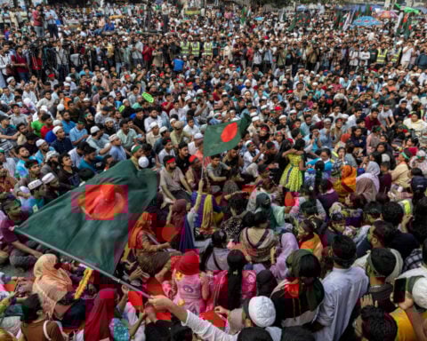 Bangladesh bans activities of ousted PM Hasina’s party following protests