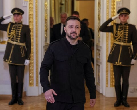 Ukraine's Zelenskiy calls on Russia to confirm ceasefire before talks