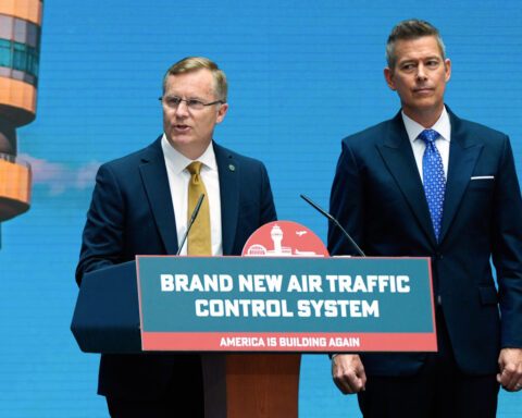 Another Newark airport disruption as Trump's transportation secretary talks of reducing flights