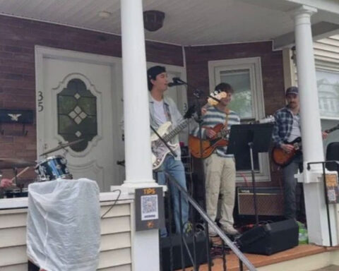 Nearly 450 bands play for large crowds at 14th annual Somerville Porchfest despite rain