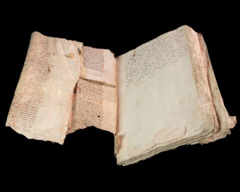 Hidden details emerge from a medieval manuscript masquerading as a book cover