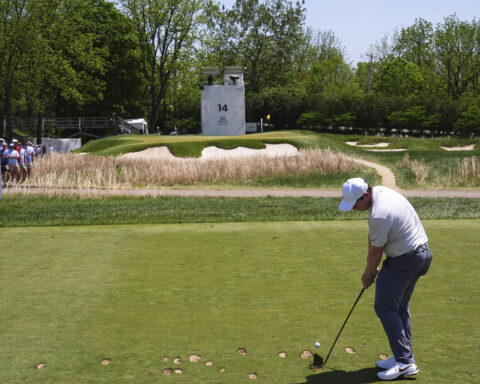 Philly Cricket Club's 14th hole shrunk to almost the length of a football field at taut 95 yards