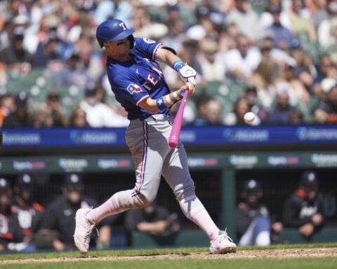 Rangers' Josh Jung hits 2-run homer for mom while facing brother Jace on Mother's Day
