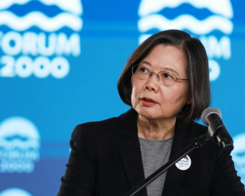 Former Taiwan president Tsai to make sensitive visit to Britain this week
