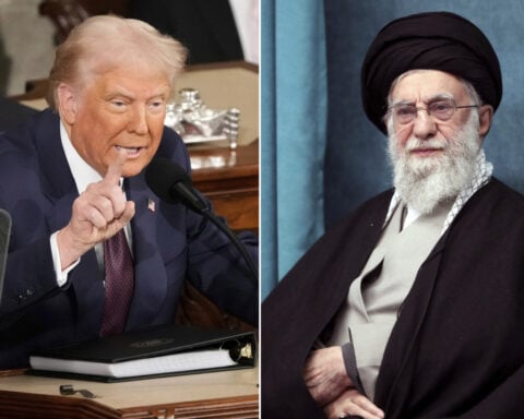 Trump visiting Gulf Arab states while crises flare in Gaza and Iran
