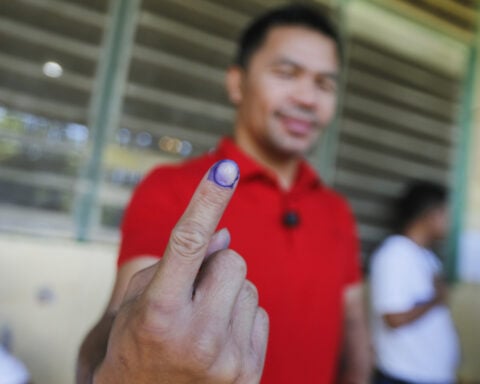 Voting ends in Philippines midterm elections, with detained ex-President Duterte among candidates