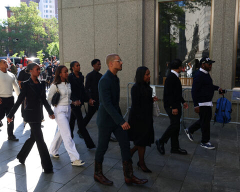 Sean 'Diddy' Combs grabbed, dragged then-girlfriend in NYC hotel, male stripper testifies