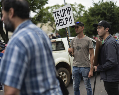 Episcopal Church says it won't help resettle white South Africans granted refugee status in US