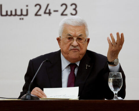 Palestinian president lifts ban on operations of Qatar's Al Jazeera TV inside Palestinian territory
