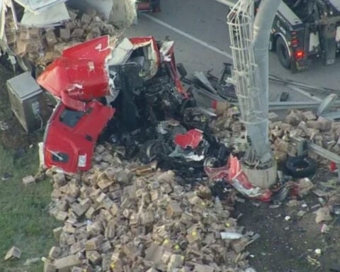 Semi carrying eggs crashes on Colorado highway, driver injured