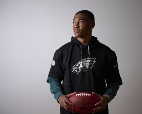 DeVonta Smith of the Eagles visits Spain as NFL ambassador ahead of 2025 game in Madrid