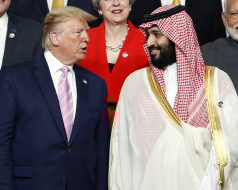 Trump will open his Mideast trip by visiting the Saudi crown prince