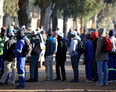 South African jobless rate rises, more give up looking for work