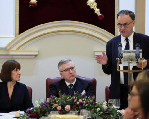 UK's Reeves and Bailey hope repo system will make money for BoE