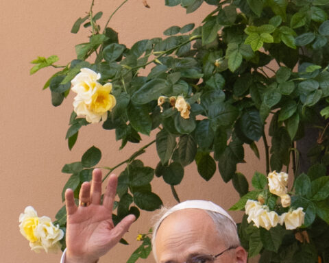 Pope Leo XIV visits the headquarters of his Augustinian order