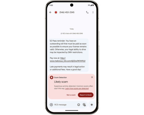 Google has a solution for those ‘unpaid toll’ text scams