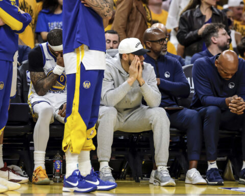 Injuries are becoming the story of the NBA playoffs. And not even the game's stars are safe