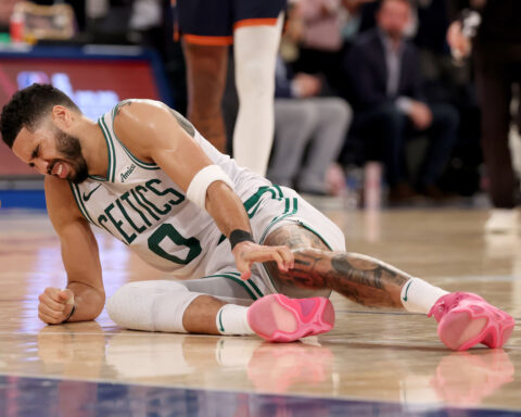 Boston Celtics star Jayson Tatum has surgery to repair ruptured Achilles tendon
