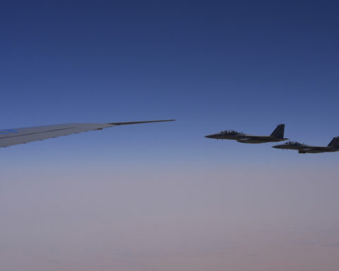 How to impress a US president? Spin up a fighter jet escort for Air Force One