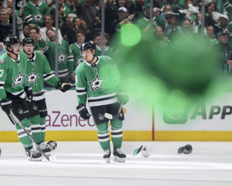 Miro Heiskanen has assist in playoff return for the Stars after missing 42 games with knee injury