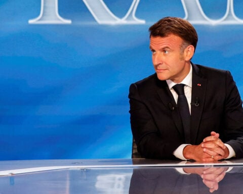 France's Macron says Russia could face new sanctions if no ceasefire