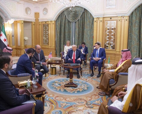 Live updates: From Saudi Arabia, where he met Syria's new leader, Trump flies on to Qatar