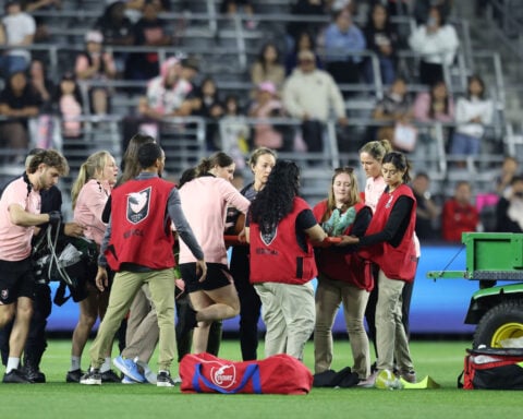 Angel City’s Savy King undergoes heart surgery after collapsing during NWSL game