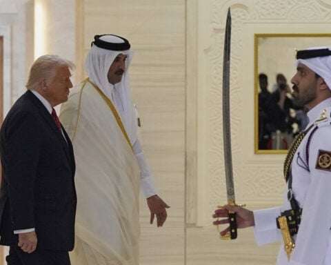 Trump appeals for Qatar's help in persuading Iran to give up its nuclear program