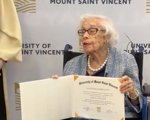 97-year-old Holocaust survivor's wish of attending college comes true