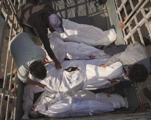 Israeli airstrikes in Gaza kill 70 people, including 22 children, health officials say