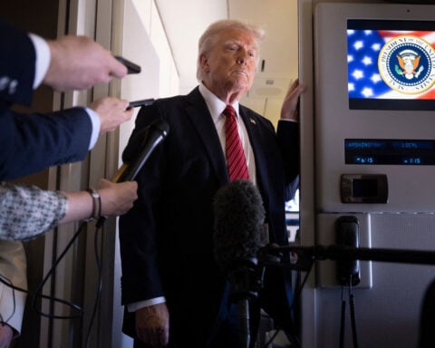 Kaitlan Collins gives behind-the-scenes look at Trump’s third day in Middle East