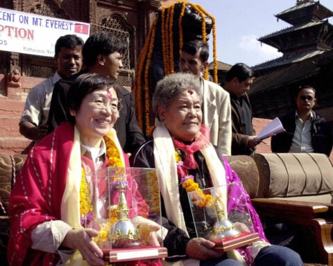 She escaped an avalanche and became the first woman to summit Everest. Today, few remember her name