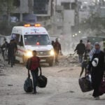 54 people killed in overnight airstrikes on southern Gaza city, hospital says
