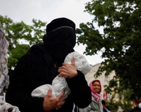 Palestinians mark Nakba day as fears of displacement grow