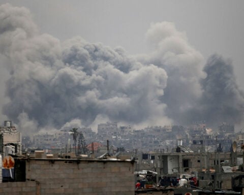 Israel ramps up strikes in Gaza, killing dozens, as Trump floats ‘freedom zone’