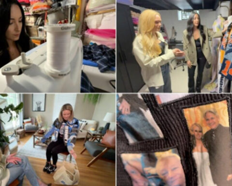 ‘Indescribable’: Local designer upcycles family memories into Detroit sportswear