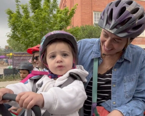 'Like I can fly': Elementary's Bike Rodeo brings smiles on two wheels