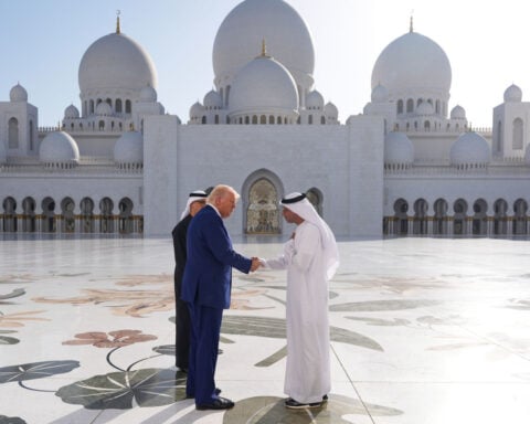 Trump sheds his MAGA isolationism during Middle East trip