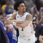 Strawther provides spark off the bench, even loses a tooth, as Nuggets force Game 7 against Thunder