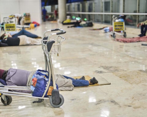 Spain will limit access to Madrid's airport to try to prevent homeless camping
