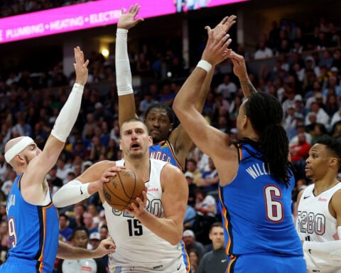 Jamal Murray overcomes illness to help Nuggets force Game 7 against Thunder in Western Conference semifinals