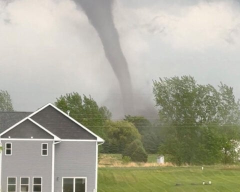 Wisconsin and Minnesota communities hit by tornadoes as severe storm threat shifts south Friday