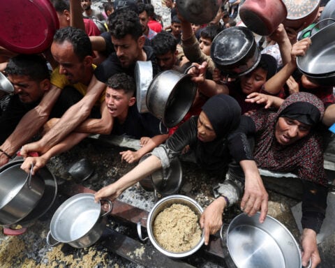 Trump says we need to help starving Palestinians in Gaza